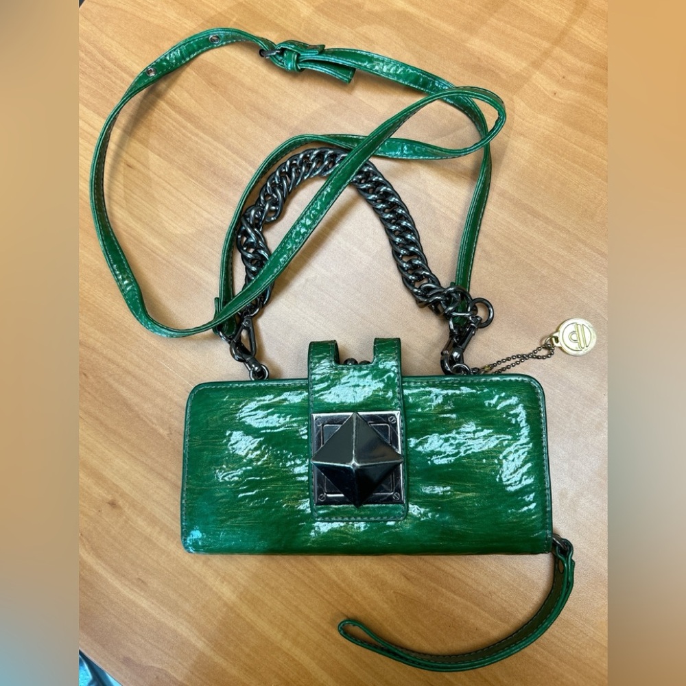 Big Buddha Small Green Clutch
